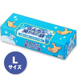うんちが臭わない袋 消臭袋 Ｌサイズ 90枚 6セット 540枚 BOS BOS（ボス） うんちが臭わない袋 ペット用 Lサイズ 90枚入り（袋カラー