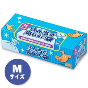 うんちが臭わない袋BOS 箱型 Mサイズ 90枚入り クリロン化成