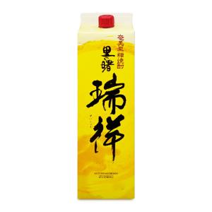 町田酒造 里の曙 黒糖 瑞祥 焼酎 25度 パック 1800ml｜tsutsu-uraura