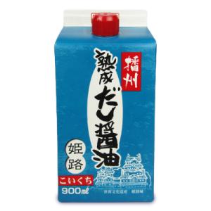 マエカワテイスト 熟成だし醤油 姫路こいくち 900ml