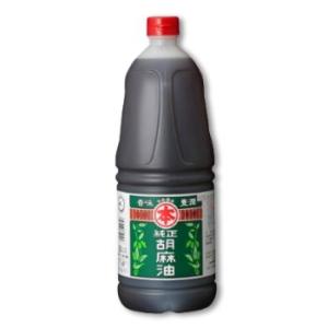 日清 純正ごま油 本胡麻搾り ポリ 業務用 ( 1500g ) 胡麻油