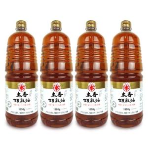 マルホン ごま油 太香胡麻油1650gペット×1ケース（全6本） 送料無料