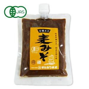 マルカワみそ あわせみそ チューブタイプ 345g 有機 味噌[ポスト投函