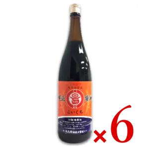 醤油 丸島醤油 しょうゆ 濃口醤油 マルシマ 純正醤油 こいくち 1.8L 1800ml ×6本