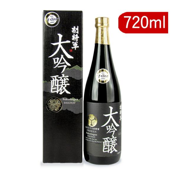 明利酒類 副将軍 大吟醸 720ml 化粧箱入