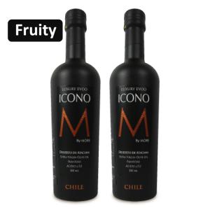 オリーブオイル エキストラバージンオリーブオイル エキストラバージン フルーティー アイコノ 500ml×2本 by MORE Chile マイスタヴェルク
