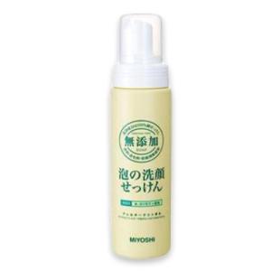 ミヨシ石鹸 無添加 泡の洗顔せっけん 200mL