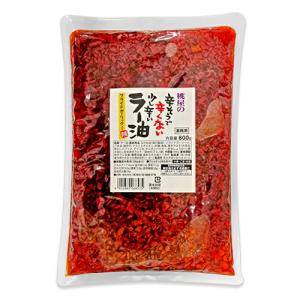 桃屋 辛そうで辛くないラー油 800g 業務用｜tsutsu-uraura