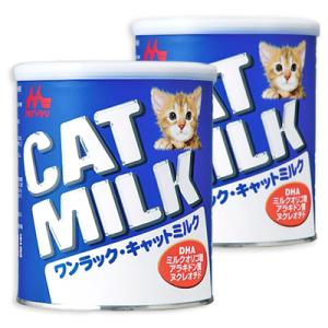 キャットフード 猫餌 猫 子猫  森乳サンワールド ワンラック キャットミルク 270g×2缶 猫用｜tsutsu-uraura