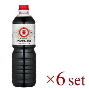 醤油 しょうゆ 濃口醤油 盛田 マルキン デラックス醤油 1L×6本