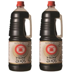 醤油 しょうゆ 濃口醤油 盛田 マルキン デラックス醤油 1.8L×2本 ペット｜にっぽん津々浦々