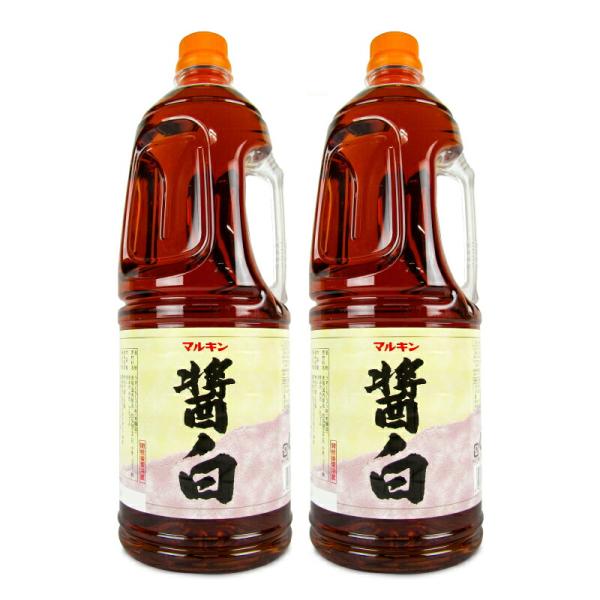盛田 マルキン 醤白 1.8L × 2本 醤油