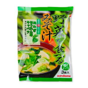 マルコメ 野菜を食べる みそ汁 3食入り｜tsutsu-uraura