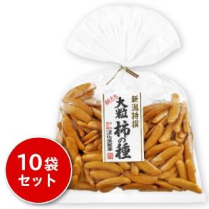 浪花屋製菓 大粒柿の種 巾着 120g × 10袋