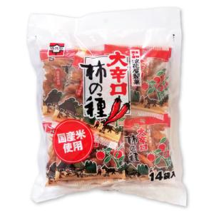 浪花屋製菓 大辛口柿の種 徳用袋 224g 16g×14袋入...