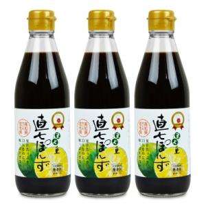 直七の里 ポン酢しょうゆ360ml × 3本