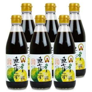 直七の里 ポン酢しょうゆ 360ml × 6本