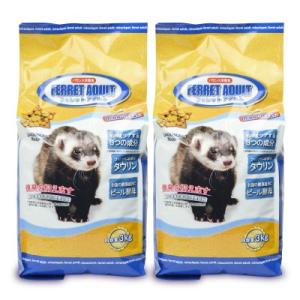 ニチドウ フェレットアダルト 3kg × 2袋 日本動物薬品 餌
