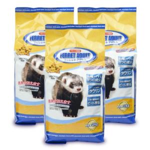 ニチドウ フェレットアダルト 3kg × 3袋 日本動物薬品 餌