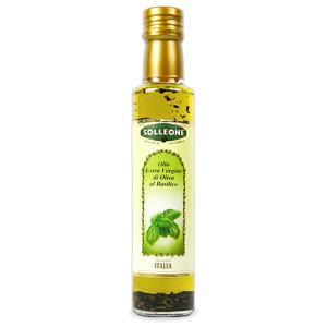 日欧商事 ソル レオーネ バジル フレーバー オリーブオイル 250ml 229g
