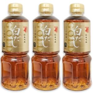 にんべん 白だしゴールド 500ml × 3本 希釈タイプ