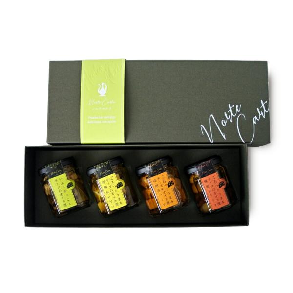 ノルテカルタ チーズのオイル漬 100g × 4種セット ギフト箱入り