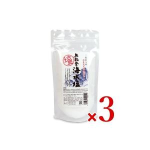 能登製塩 奥能登海水塩 200g × 3袋｜tsutsu-uraura