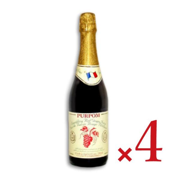 ジュース ぶどうジュース フルーツジュース ピュアポム スパークリングジュース グレープ レッド 7...