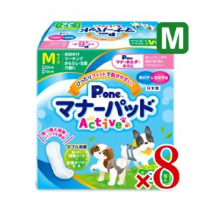 第一衛材 P.one マナーパッド Active ビッグパック Ｍサイズ お買得品32枚2個パック × 4 合計256枚｜tsutsu-uraura