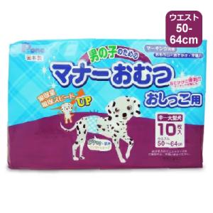 第一衛材 P.one 男の子のためのマナー おむつ おしっこ用 中-大型犬 10枚