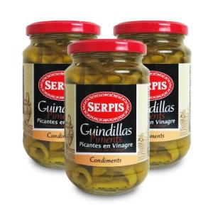 ペスカ ギンディーリャ 青トウガラシの酢漬 320g × 3個