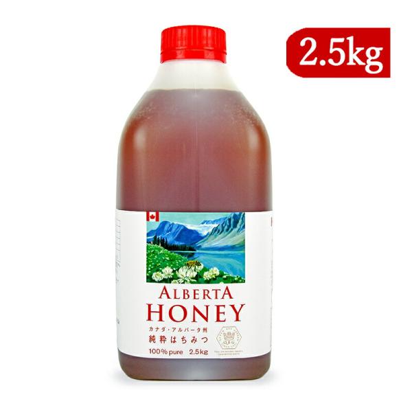はちみつ 蜂蜜 純粋はちみつ ハチミツ クインビーガーデン アルバータハニー 2.5kg 純粋はちみ...