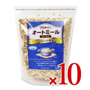 ライスアイランド プロテイン強化オートミール 300g × 10個 ケース販売