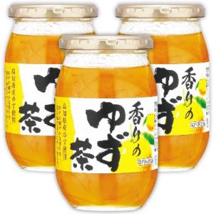 ゆゆを 加藤美蜂園本舗 香りのゆず茶 415g × 3本 : にっぽん津々浦々 - 通販