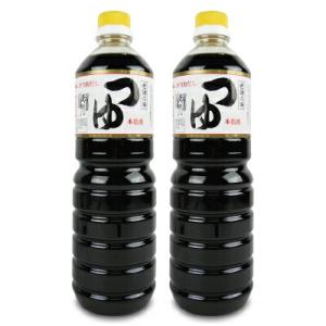 佐々長醸造 ササチョウつゆ 1L × 2本｜tsutsu-uraura