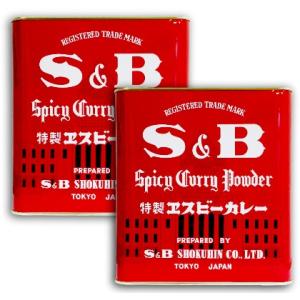 S&B エスビー カレー粉 2kg 特製 ヱスビー カレー 業務用 赤缶 : くま
