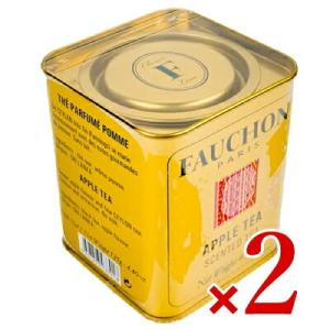 エスビー食品 フォション 紅茶 アップル リーフ 125g × 2個 缶入り｜tsutsu-uraura