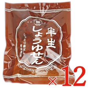 煎餅屋仙七 半生しょうゆせん 80g × 12個 セット
