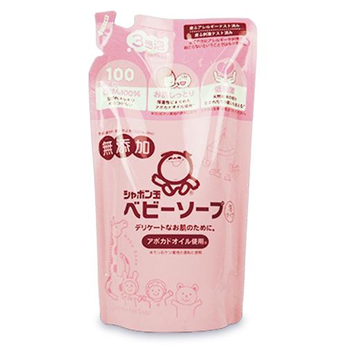 洗濯洗剤 洗剤 詰め替え 液体 液体洗剤 シャボン玉石鹸 ベビーソープ 泡タイプ つめかえ用 400...