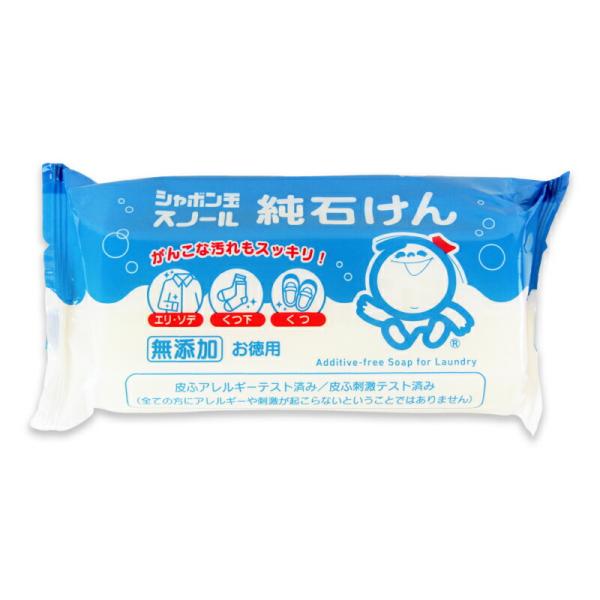 シャボン玉石けん シャボン玉スノール純石けん 180g