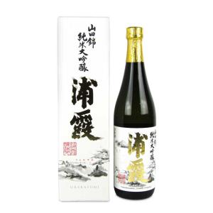 佐浦 浦霞 山田錦純米大吟醸 720ml｜tsutsu-uraura