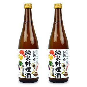 住乃井 純米料理酒 720ml × 2個｜tsutsu-uraura