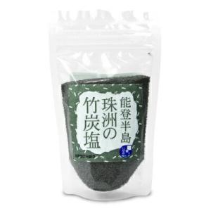 新海塩産業 珠洲の竹炭塩 100g