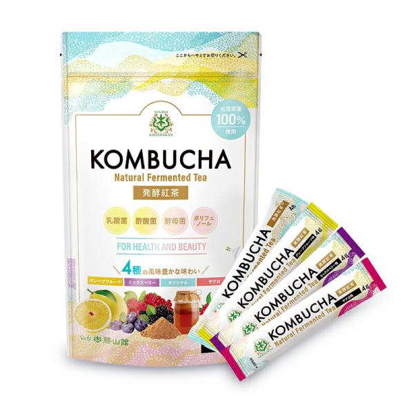 勝山ネクステージ コンブチャ KOMBUCHA アソー トセット 4g×12本