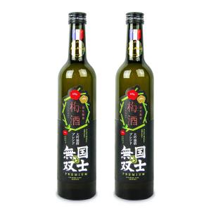 高砂酒造 国士無双 梅酒 大吟醸ブレンド PREMIUM 500ml×2本｜tsutsu-uraura