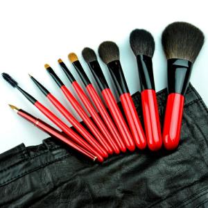 竹田ブラシ スターターセット ベーシック 椿 ×5本：ポーチ付 竹田