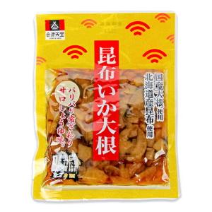 会津天宝醸造 天宝 昆布いか大根 120g 醤油漬け