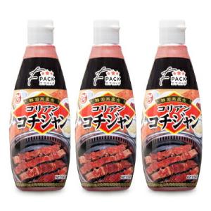 テーオー食品 コリアンコチジャン 340g × 3個 チューブ