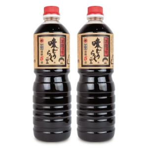 東北醤油 キッコーヒメ 味どうらくの里 1L × 2本