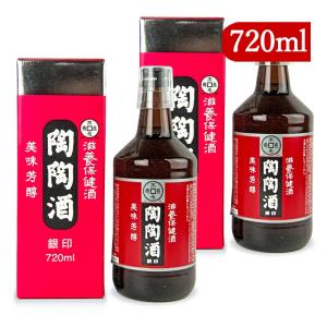 陶陶酒本舗 陶陶酒 銀印 甘口 720ml×2箱 健康酒